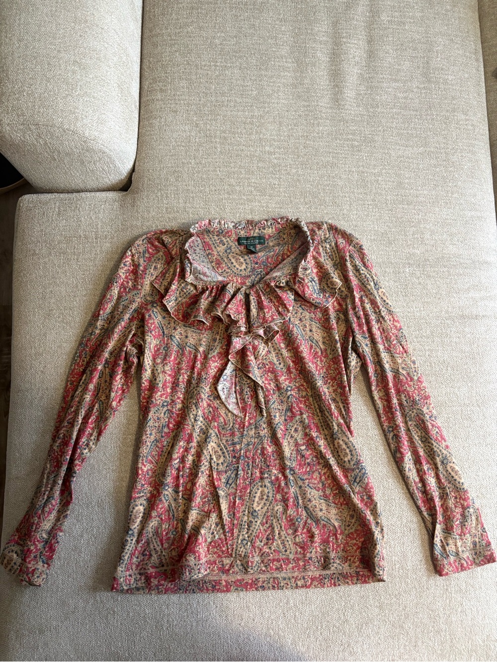 Vintage 90’s LRL Lauren Jean Co blouse top